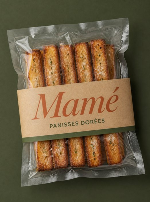 Panisses, tel que livré