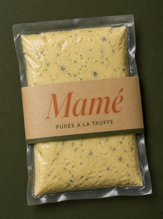 Purée maison, nature ou truffée, tel que livré